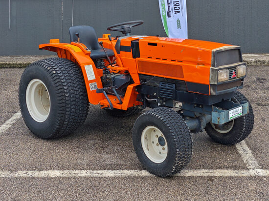 ✅ Mitsubishi MT180 - Trattore Compatto, Originale, Mitsubishi 3cl K3C, 4x4, Idrostatico, Con Gomme del Prato Spedizione in tutta Italia con Garanzia